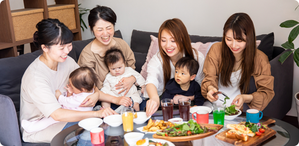 子育ての悩みが解決できる